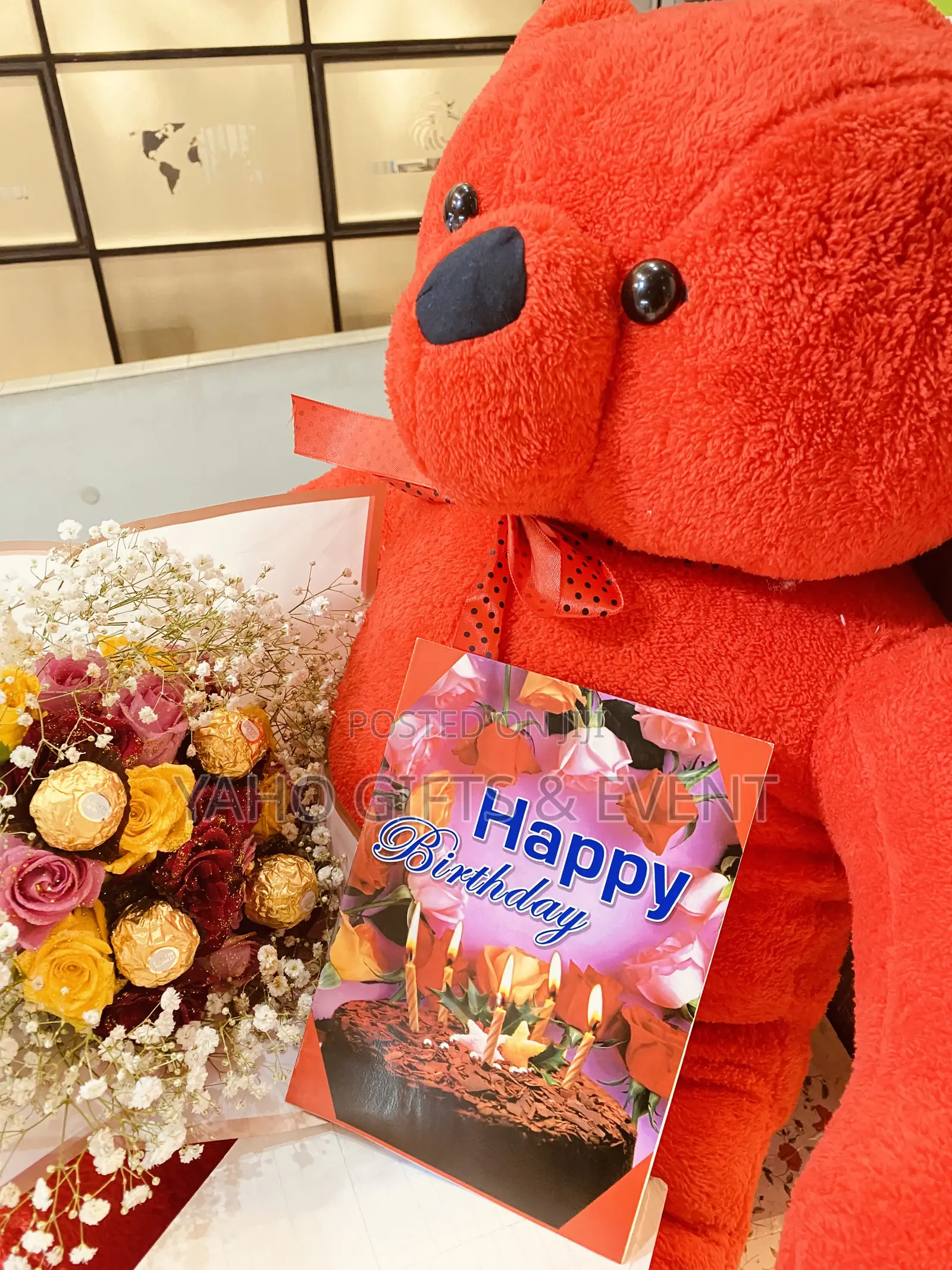 Red Teddy Bear Gift