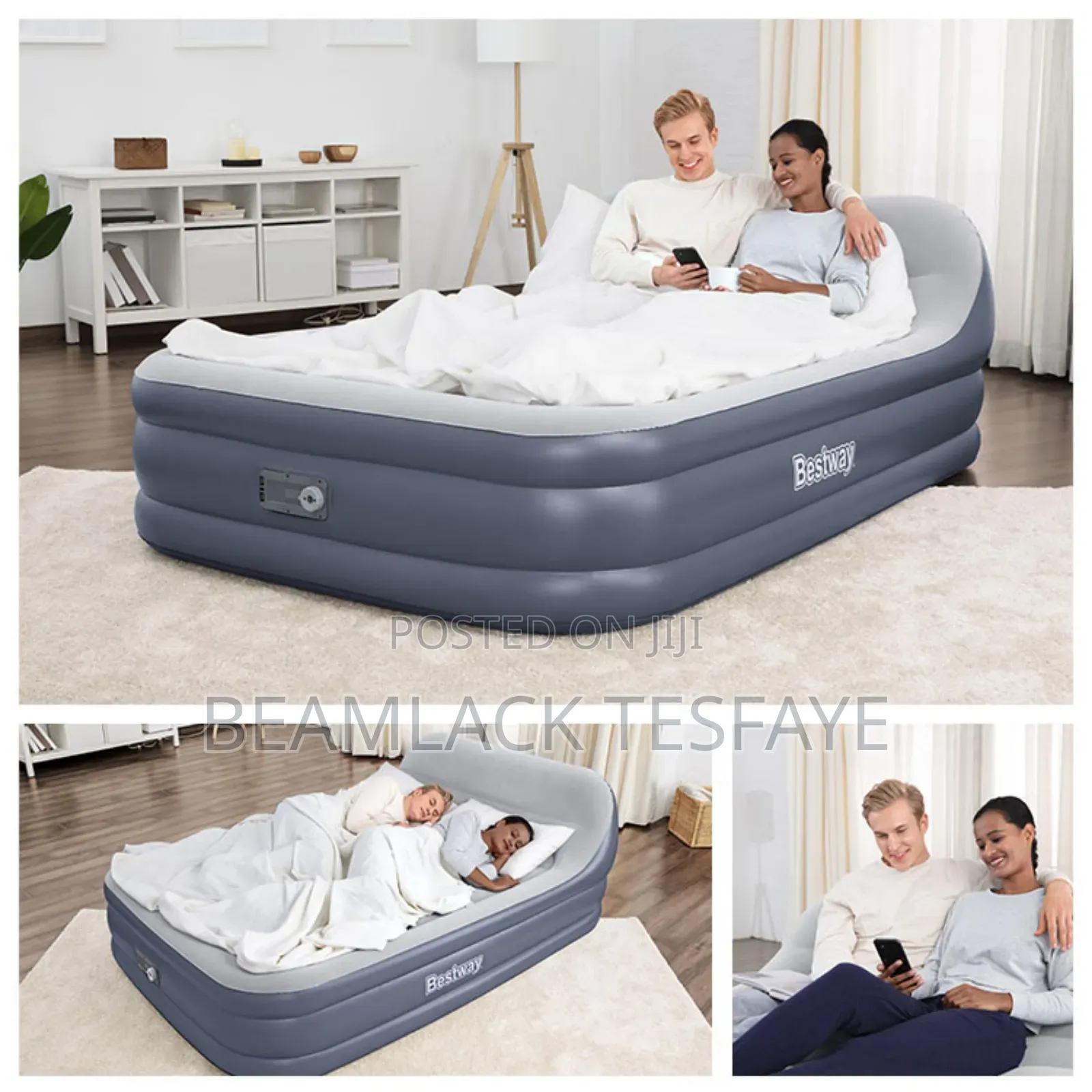 በአየር የሚሞላ ፍራሽ!Bestway Mattress
