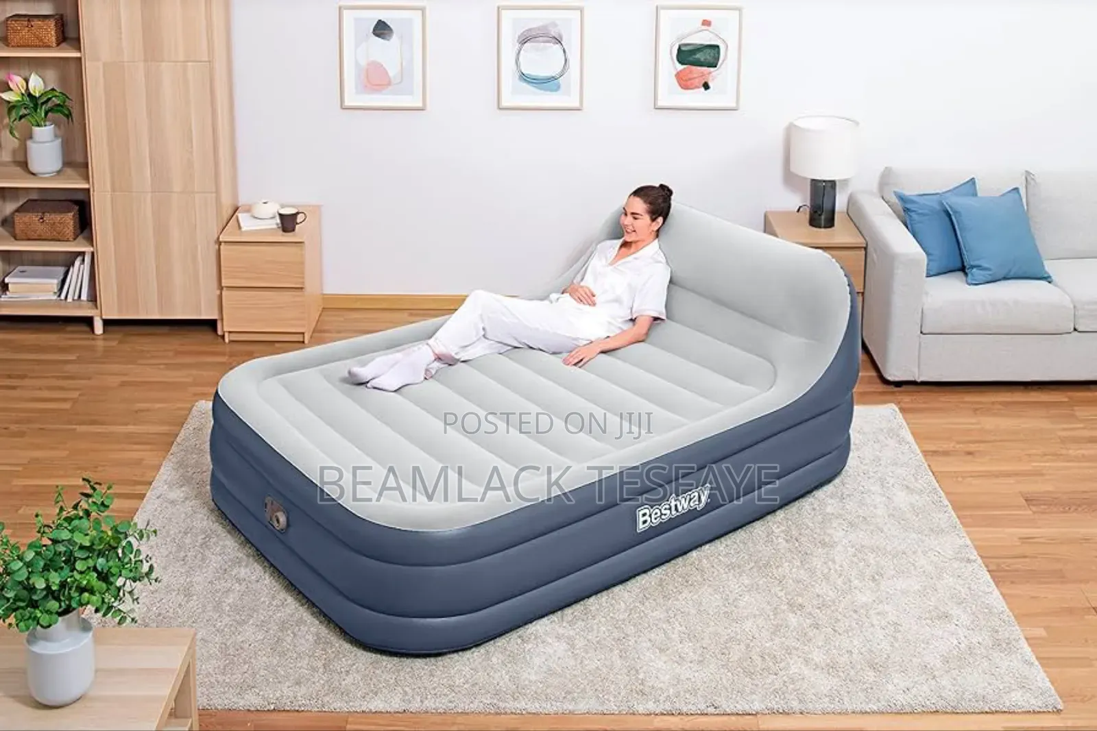 በአየር የሚሞላ ፍራሽ!Bestway Mattress