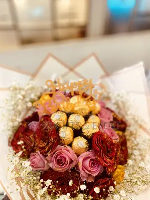 Photo - Bouquet With Chocolate Gift