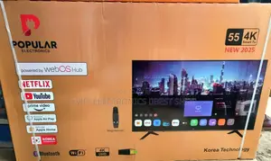 Popular 55"Inch Tv Smart Uhd Webos Hub New 2025 Tv