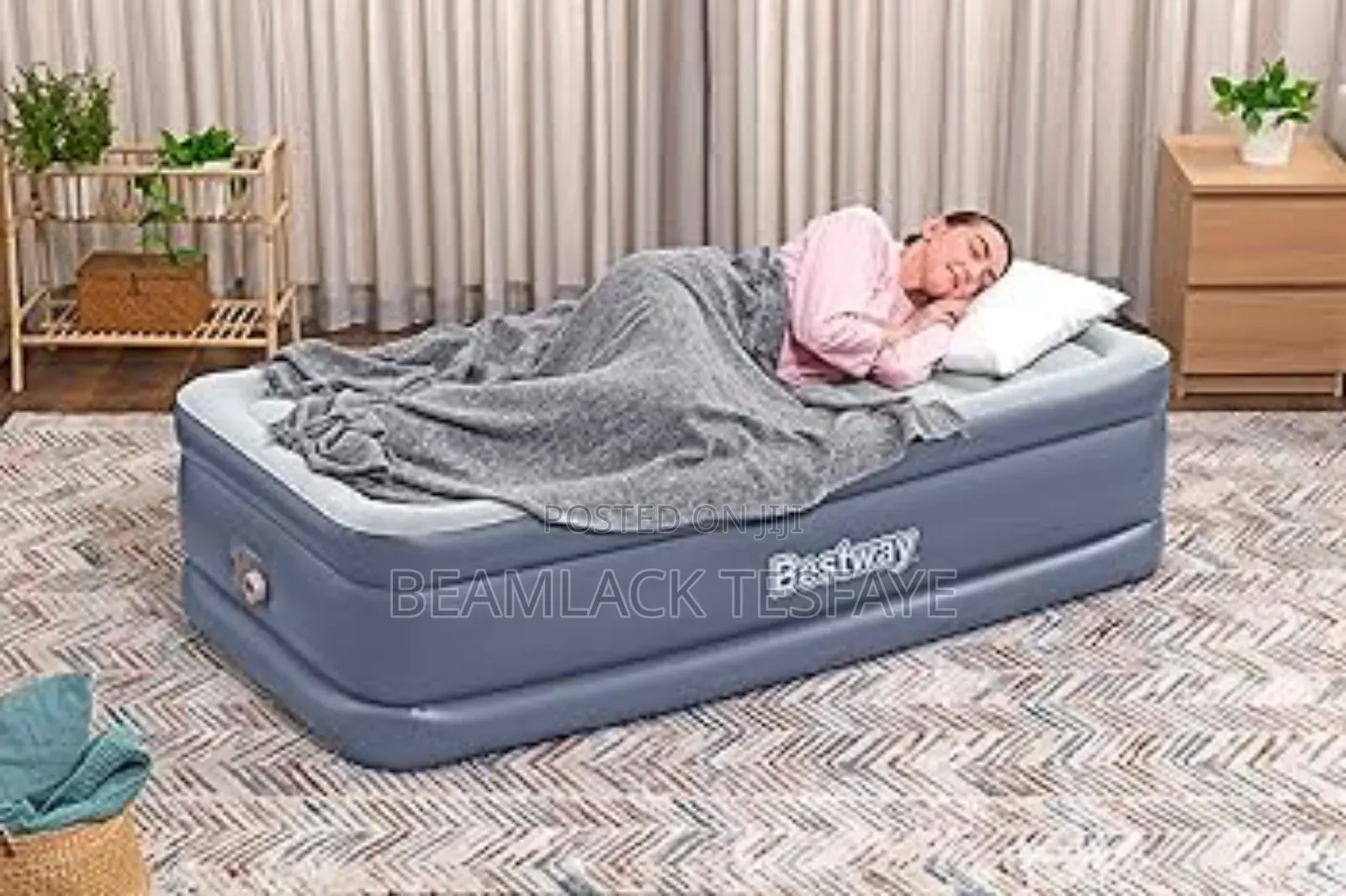 በአየር የሚሞላ ፍራሽ!