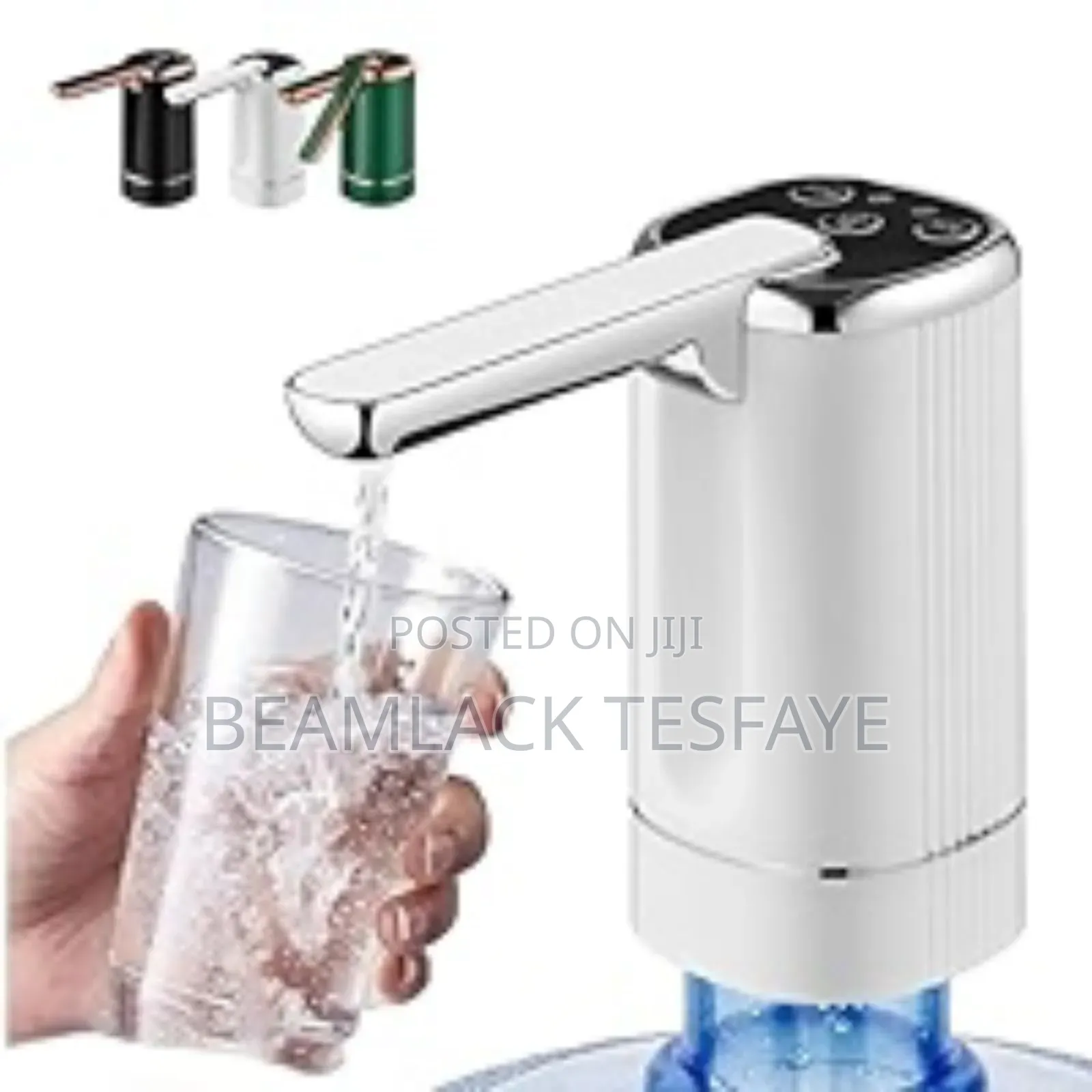 አውቶማቲክ ባለ ኬብል ቻርጅ ውሀ ማውጫ!