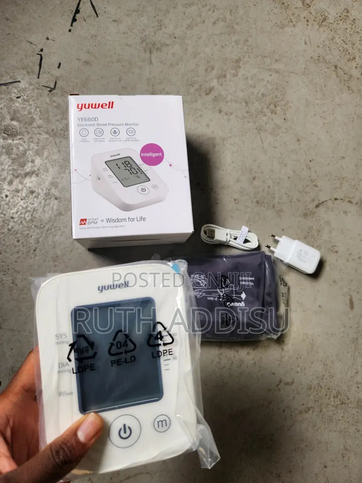 Digital Blood Pressuer Monitor袴我medical Bp Monitor New