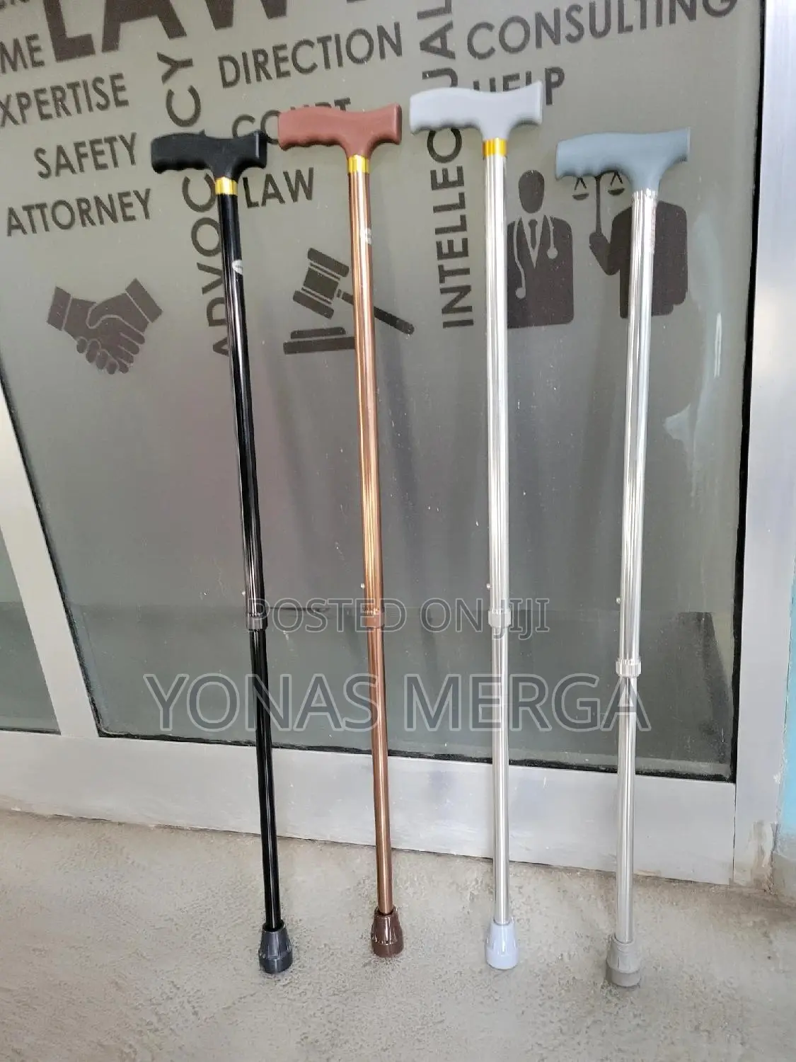 Walking Stick//Surfaces, Reducing the Risk of Slips Falls