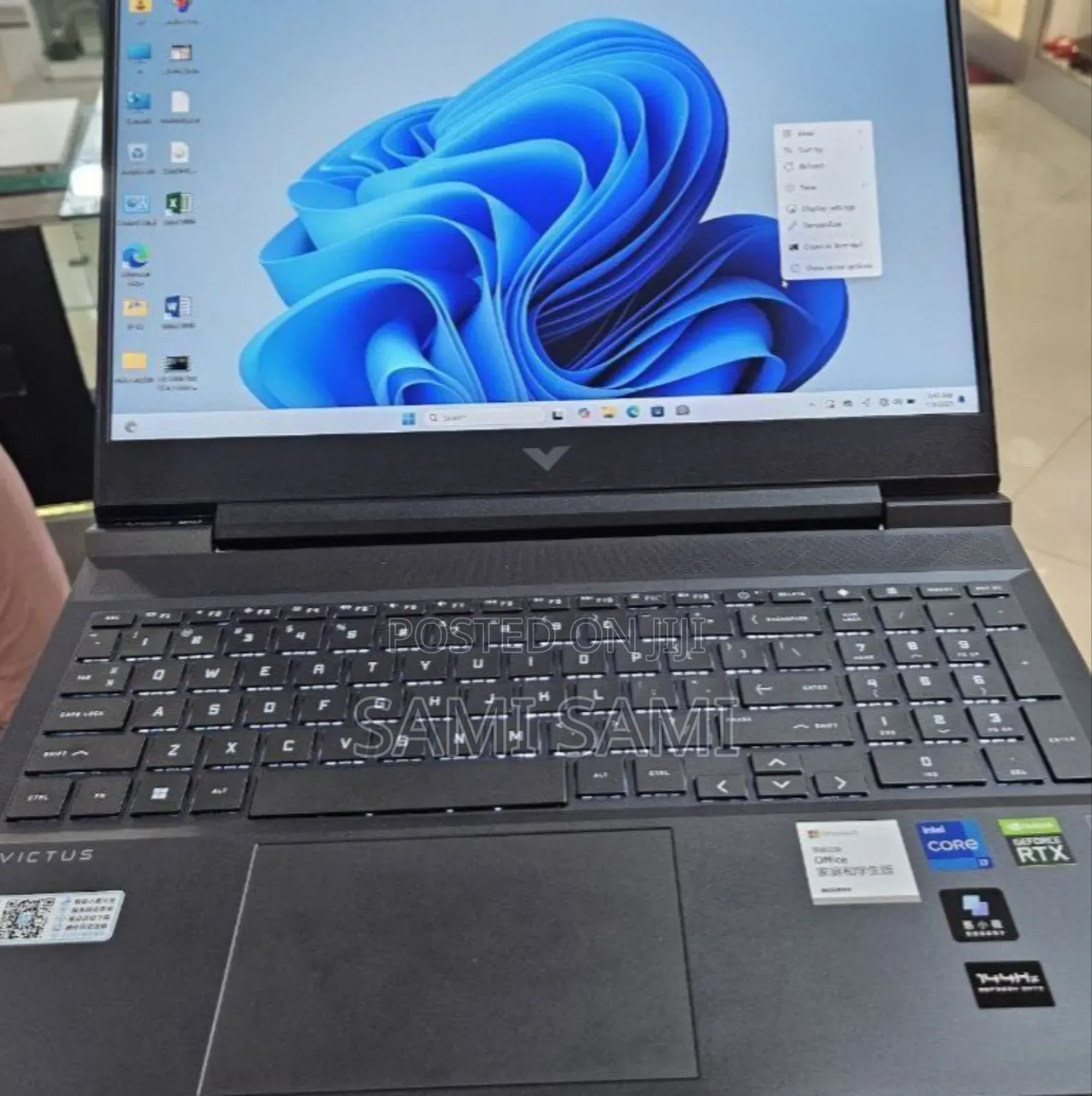 New Laptop HP Victus 16 16GB Intel Core I7 SSD 1T