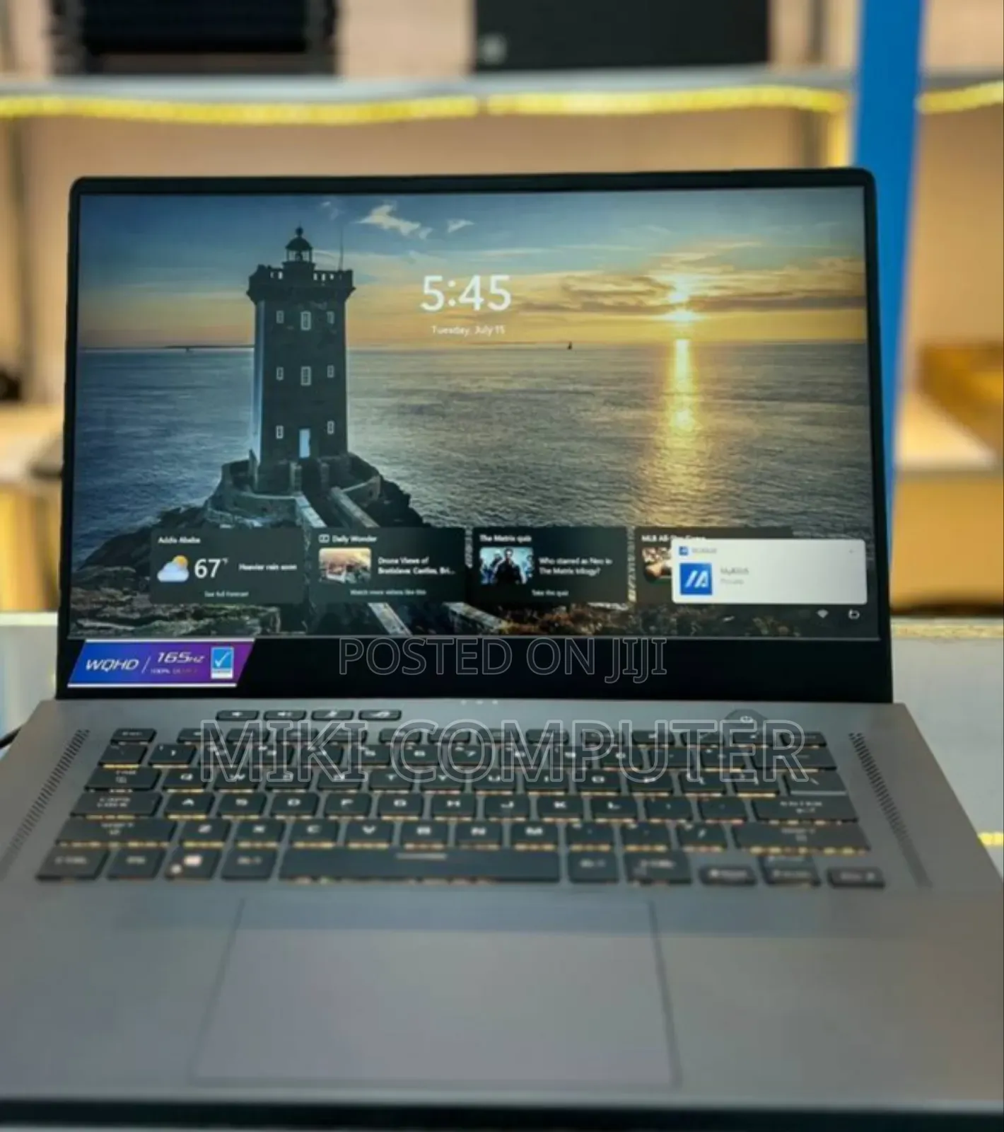 New Laptop Asus ROG Zephyrus G15 16GB AMD Ryzen 9 SSD 1T