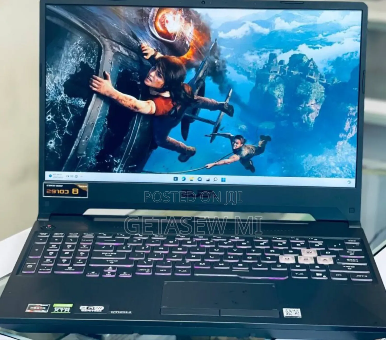 New Laptop Asus TUF Gaming A15 16GB AMD Ryzen 9 SSD 512GB