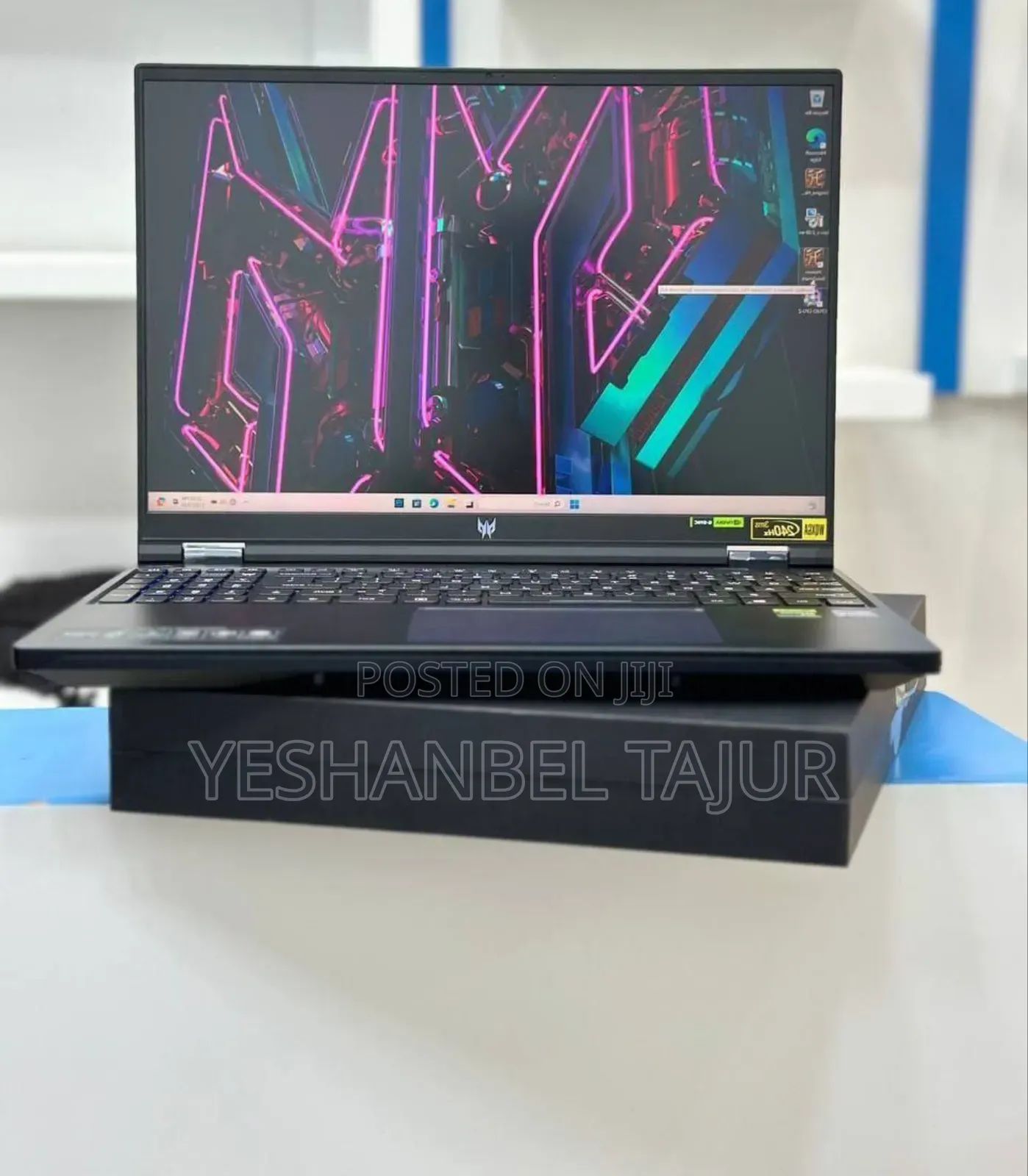 New Laptop Acer Predator Helios Neo 16 16GB Intel Core I9 SSD 1T