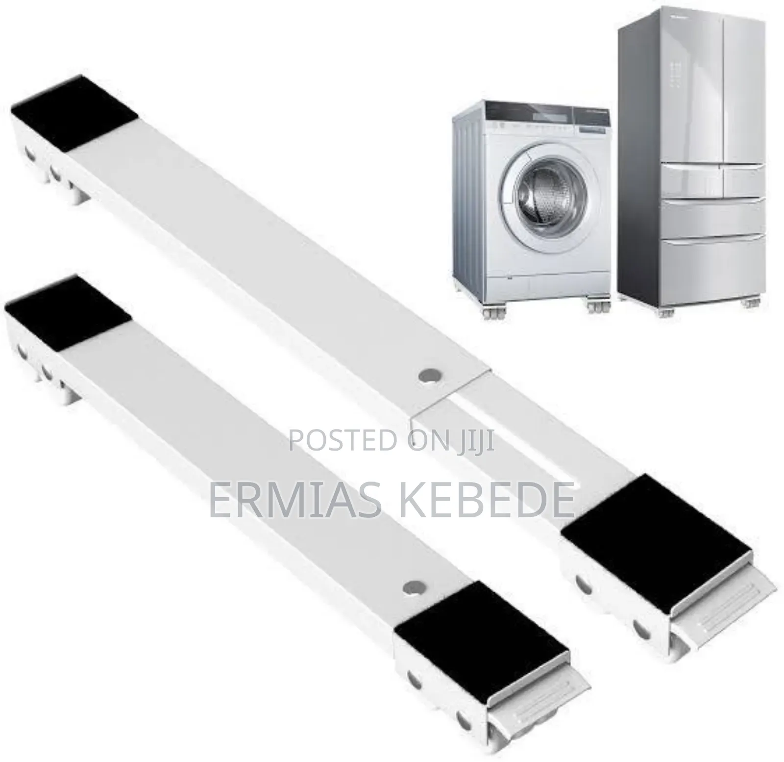 Special Rollable Base for Refrigerators and Laundry Machines