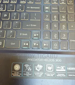 New Laptop Acer Predator Helios 300 16GB Intel Core I7 SSD 512GB