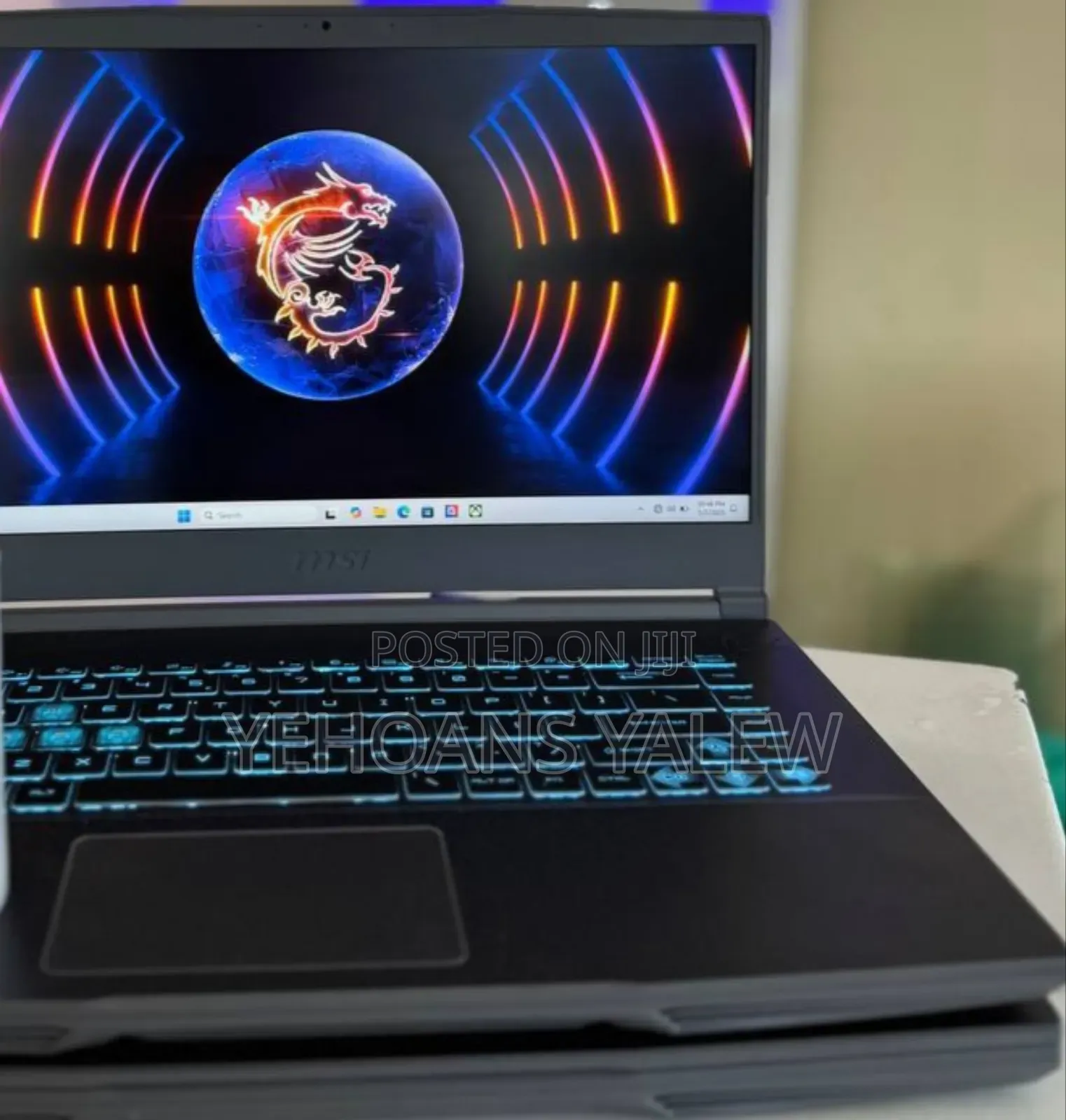New Laptop MSI 16GB Intel Core I5 SSD 512GB