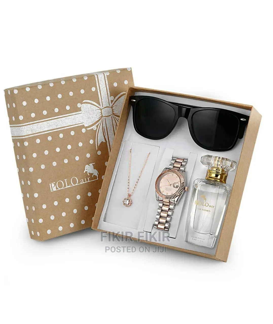 Polo Air Watches, Perfumes, Sunglasses, Necklaces