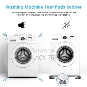 Photo - Anti-slip Pads Anti-vibration Washing Machine Feet 4pcs