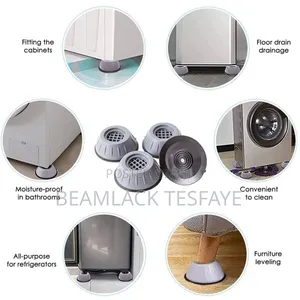Anti-slip Pads Anti-vibration Washing Machine Feet 4pcs