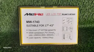 Mewe Mw-1743 Flat Panel Tv Wall Mount