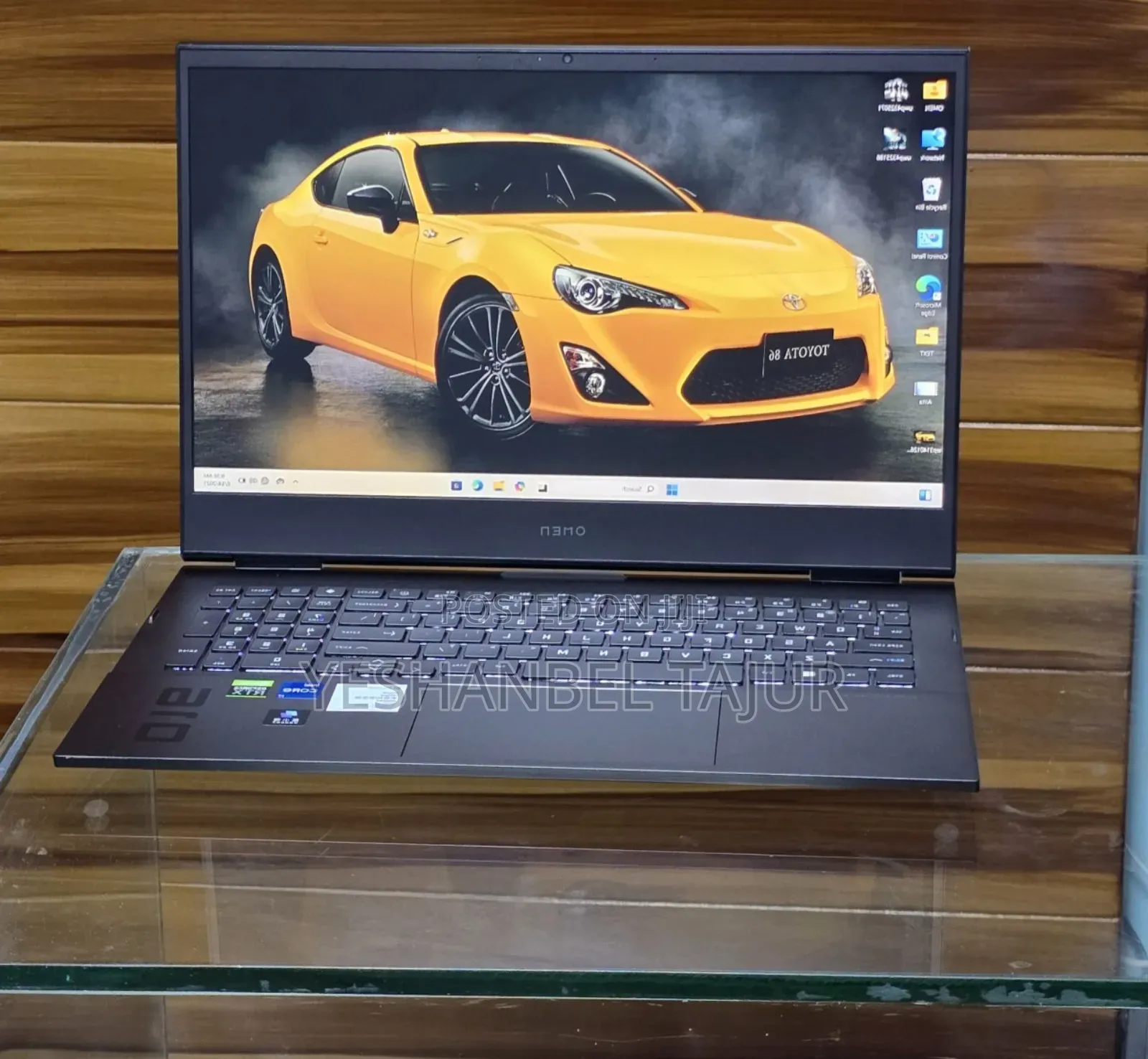 New Laptop HP Omen 16 16GB Intel Core I7 SSD 512GB