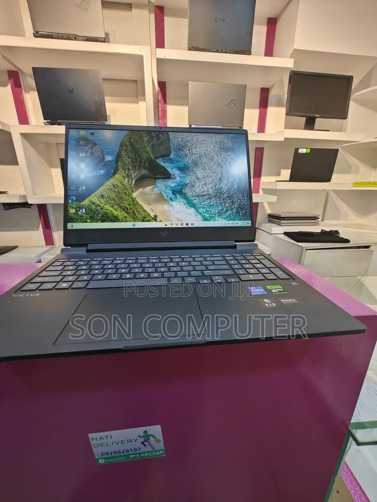 New Laptop HP Victus 16 16GB Intel Core I7 SSD 1T