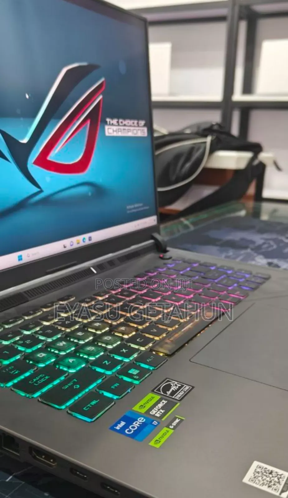 New Laptop Asus ROG Strix G16 G614 16GB Intel Core I7 SSD 1T