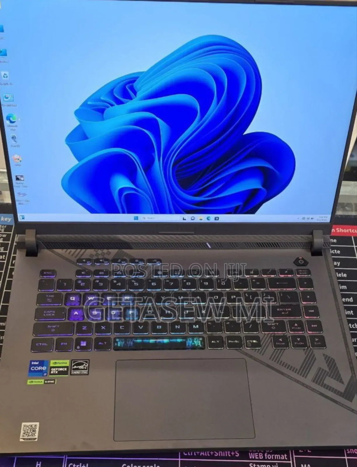 New Laptop Asus ROG Strix G15 16GB Intel Core I7 SSD 1T