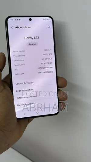 Photo - New Samsung Galaxy S23 128 GB Green