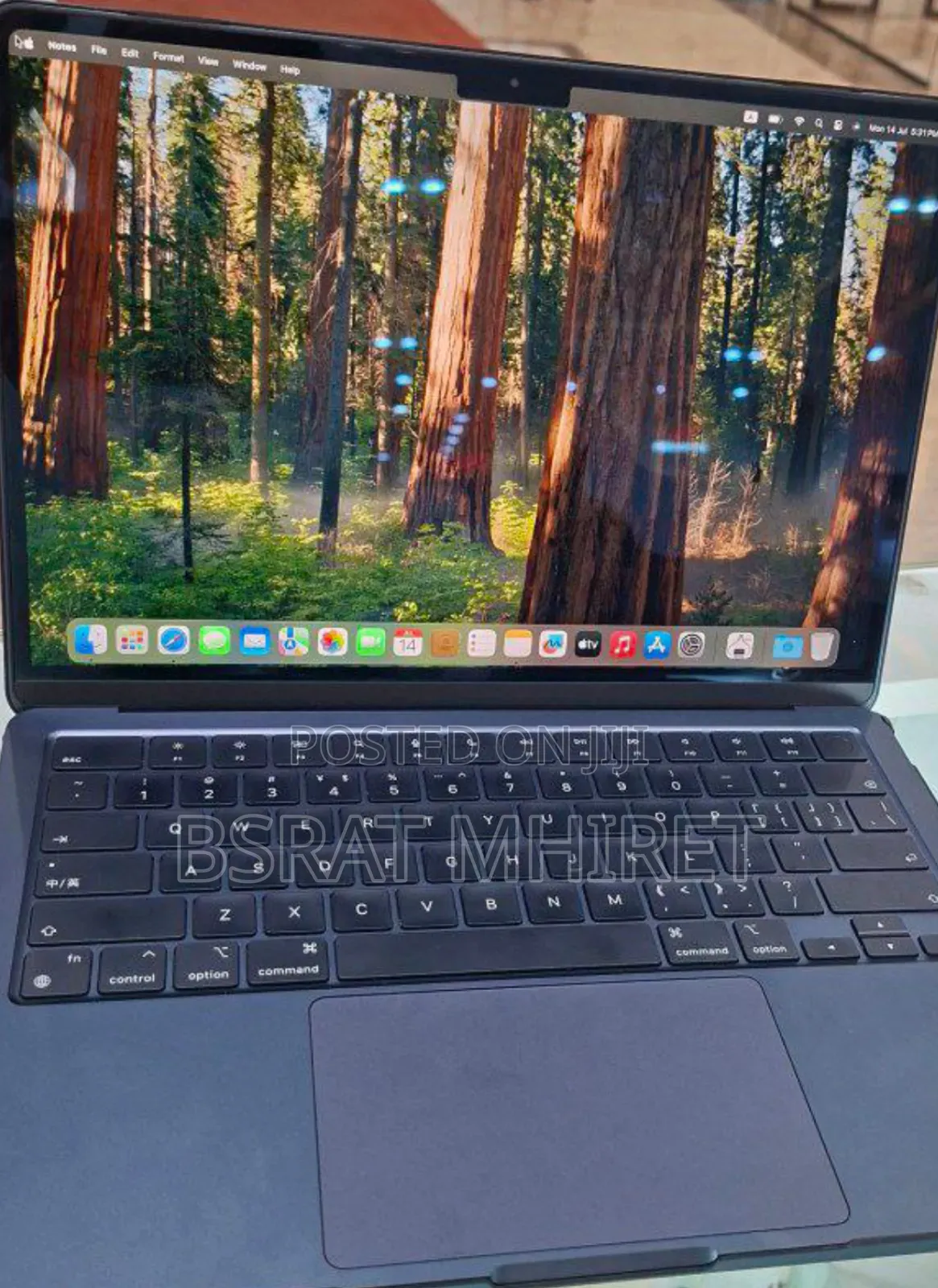 New Laptop Apple MacBook Air 2022 M2 8GB Apple M2 SSD 256GB