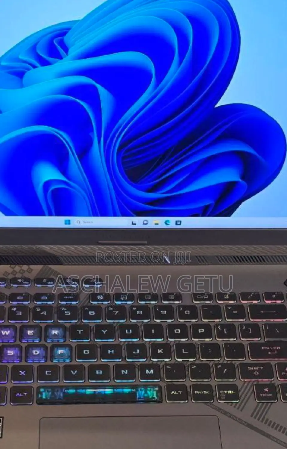 New Laptop Asus ROG Strix G15 16GB Intel Core I7 SSD 1T