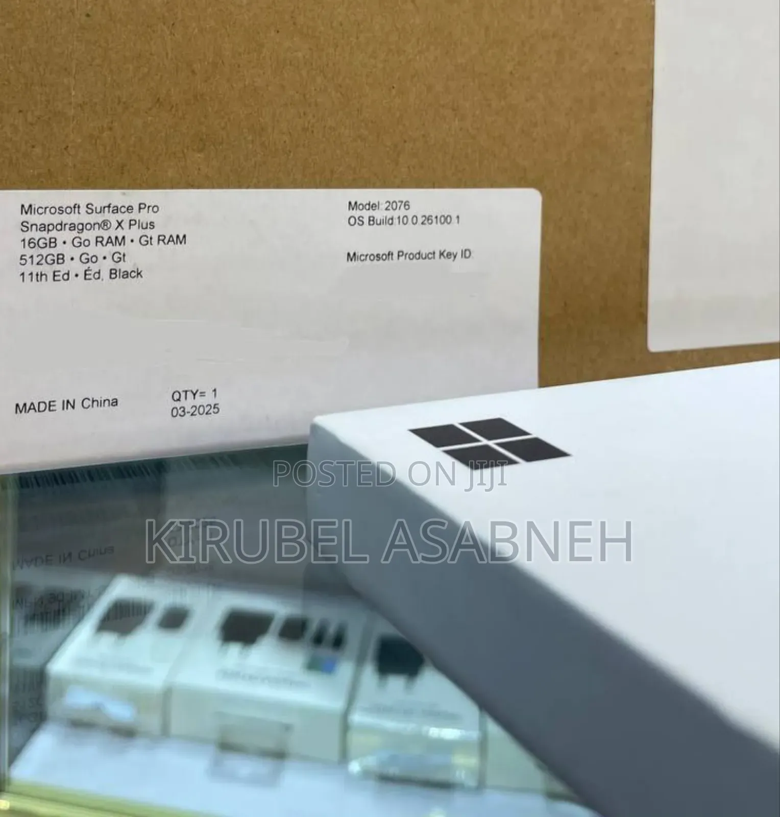 New Microsoft Surface Pro 16GB Qualcomm Snapdragon X Plus SSD 512GB