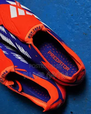 Adidas Predator Foldover Tongue ‘Blue/Orange’ Taketa Shoes
