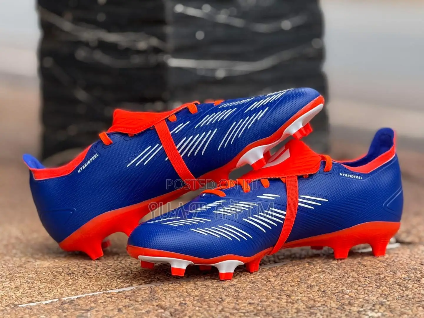 Adidas Predator Foldover Tongue ‘Blue/Orange’ Taketa Shoes