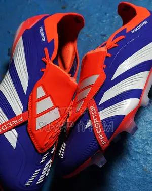 Adidas Predator Foldover Tongue ‘Blue/Orange’ Taketa Shoes