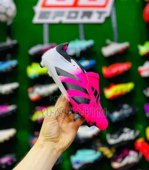 Photo - Adidas Predator Foldover Tongue ‘Pink/Silver’ Taketa Shoes