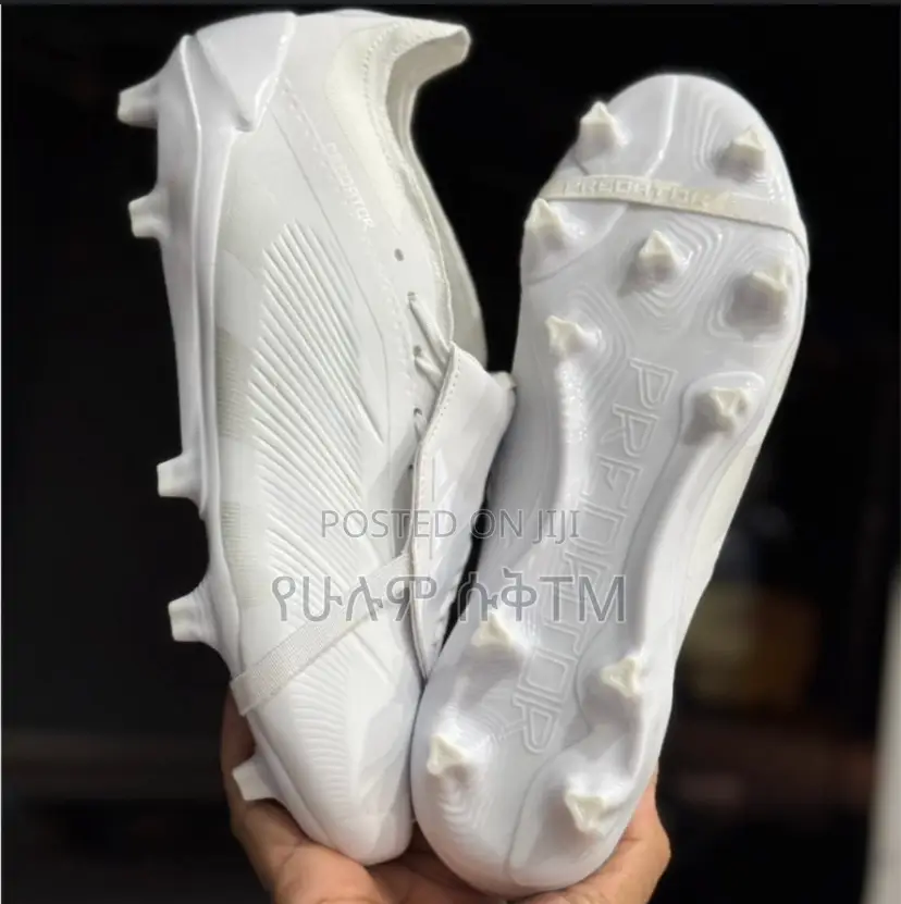 Adidas Predator Elite 30 White Football Cleats Taketa Shoes