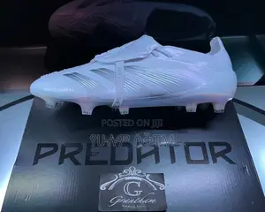 Adidas Predator Elite 30 White Football Cleats Taketa Shoes