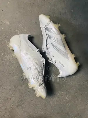 Adidas Predator Elite 30 White Football Cleats Taketa Shoes