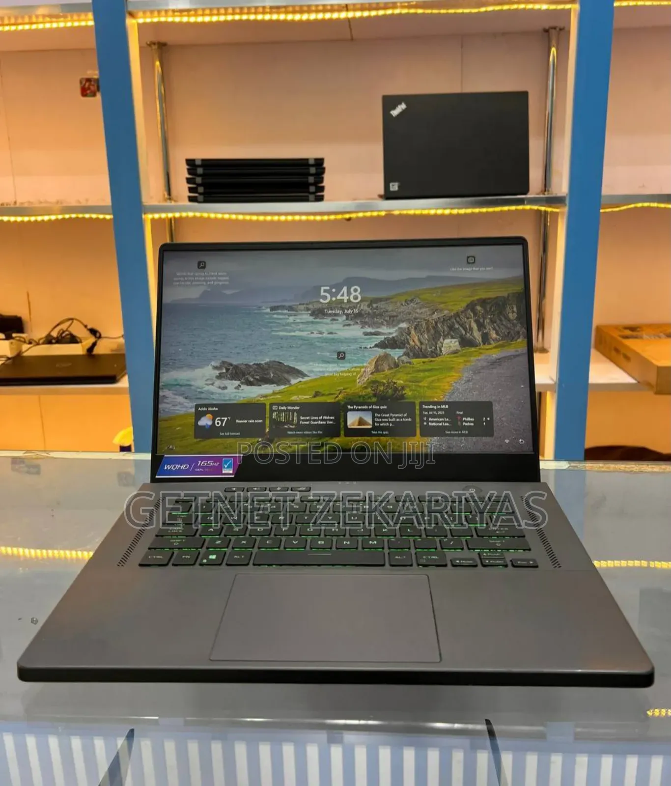 New Laptop Asus ROG Zephyrus G15 16GB AMD Ryzen 9 SSD 1T