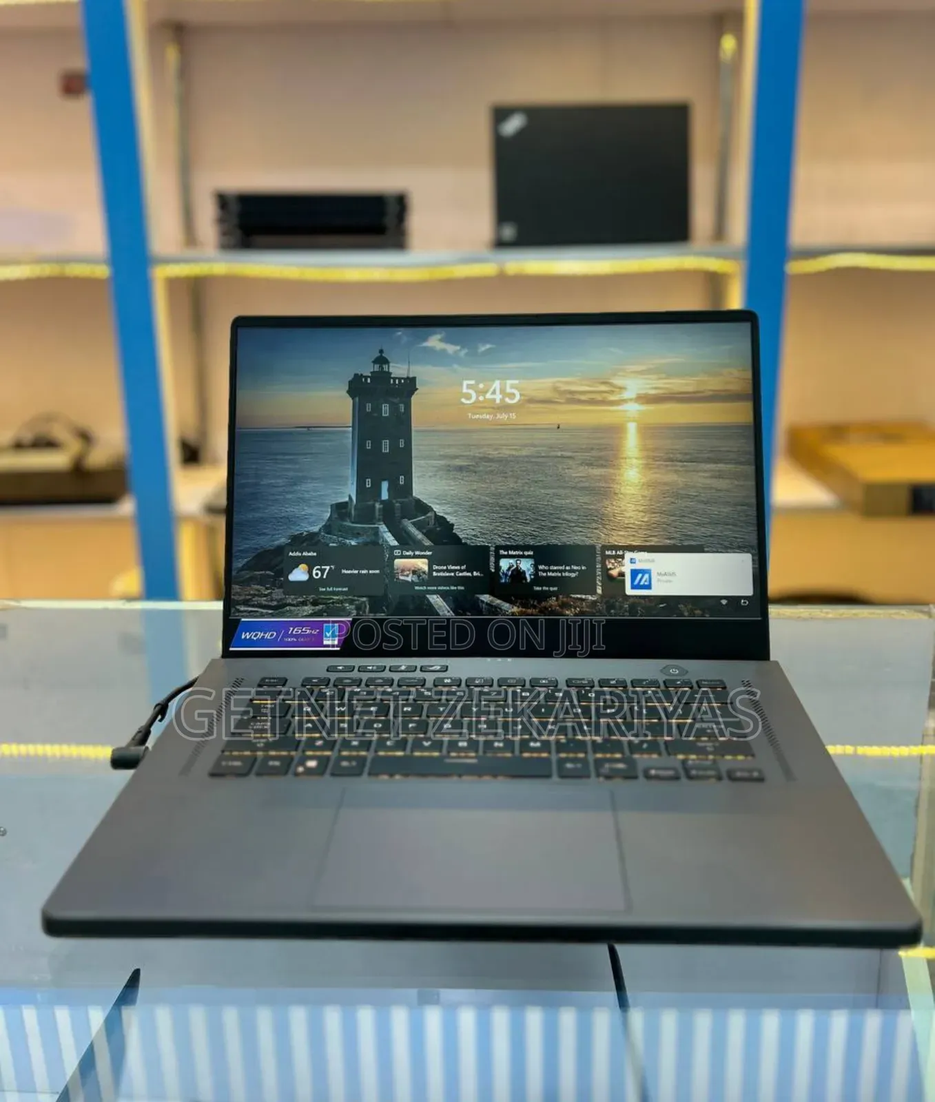 New Laptop Asus ROG Zephyrus G15 16GB AMD Ryzen 9 SSD 1T