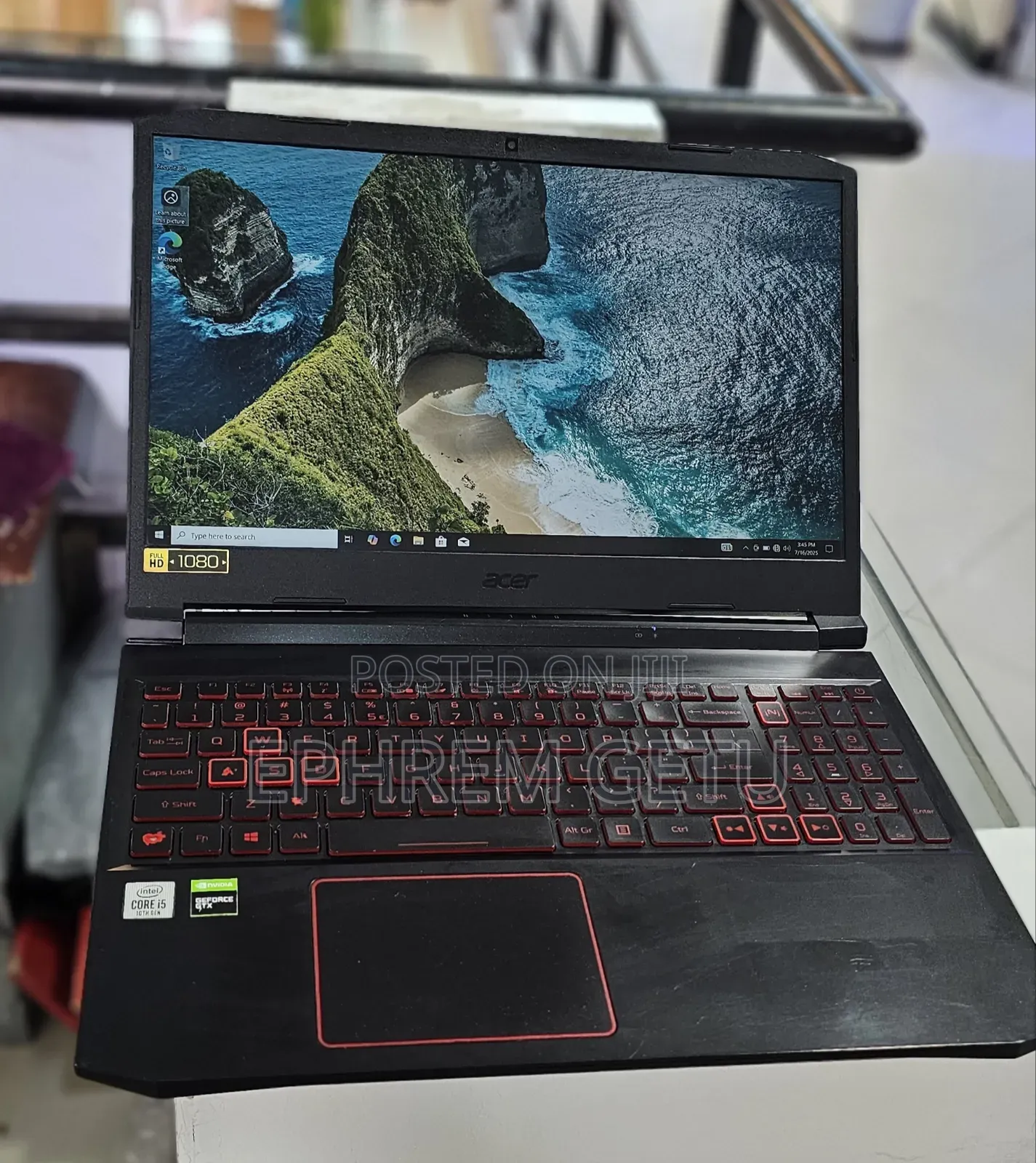 New Laptop Acer Nitro 5 16GB Intel Core I5 HDD+SSD 256GB