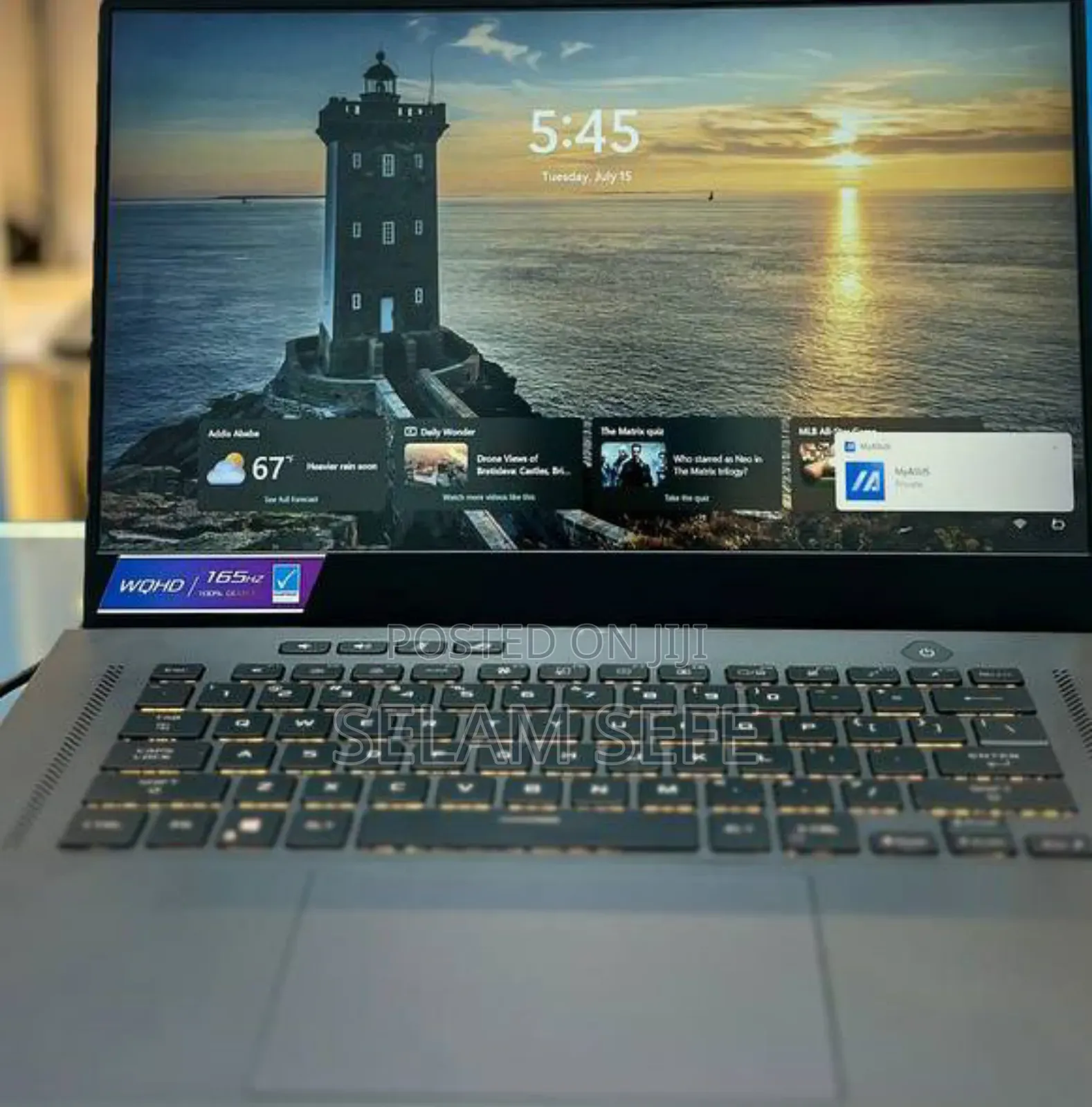 New Laptop Asus ROG Zephyrus G15 16GB AMD Ryzen 9 SSD 1T