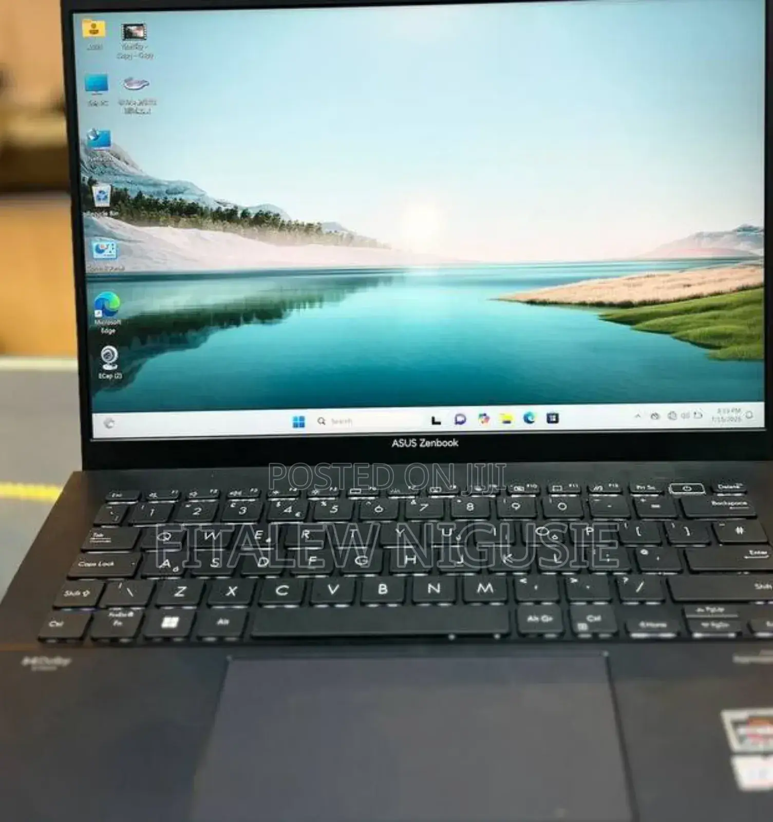 New Laptop Asus Zenbook Duo 14 16GB AMD Ryzen 5 SSD 512GB