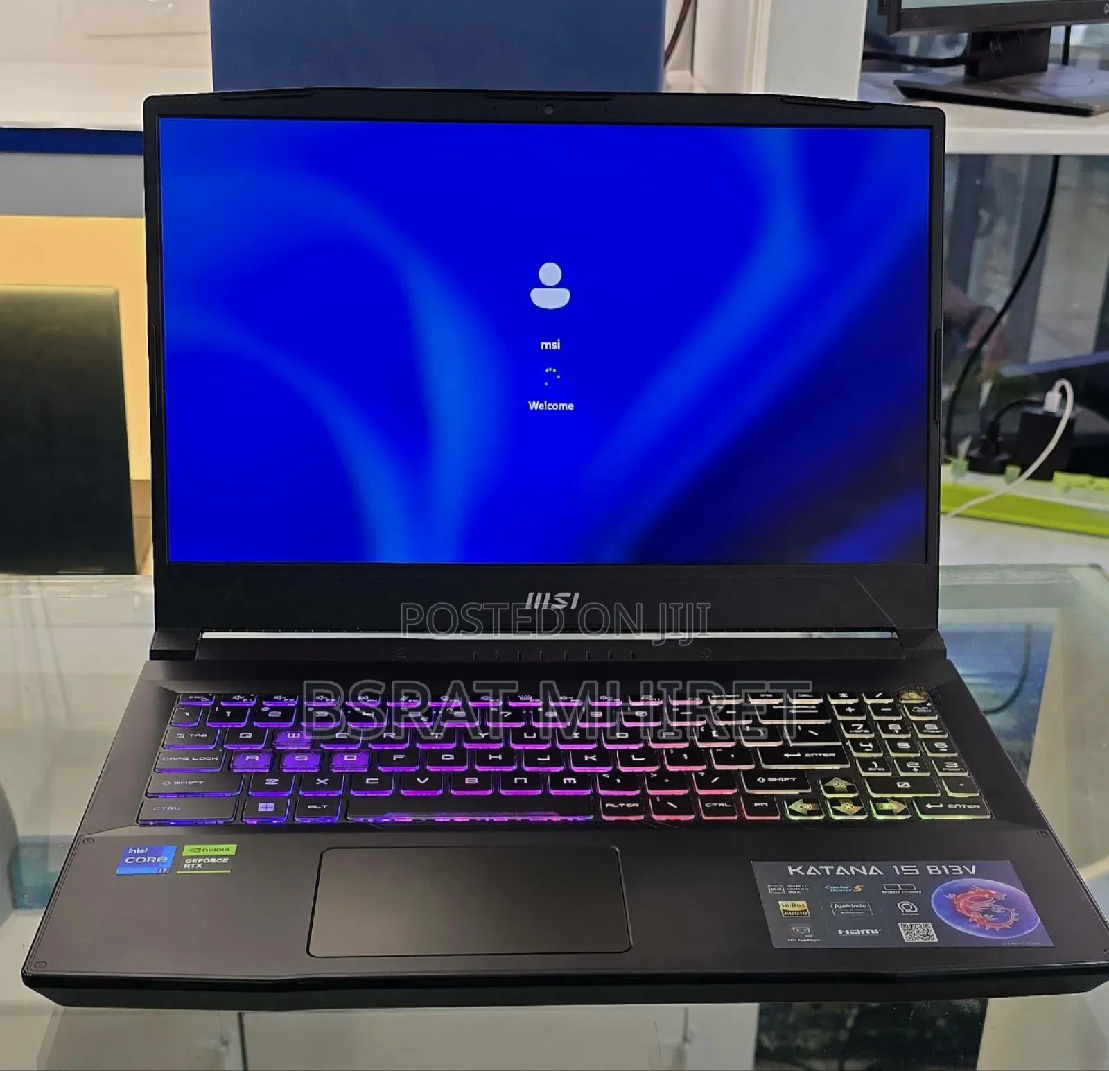 New Laptop MSI Katana 15 16GB Intel Core I7 SSD 512GB