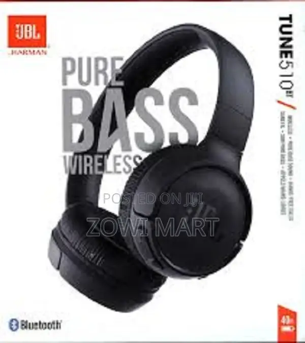 JBL Pure Bass Wireless Tune 510bt Headphone