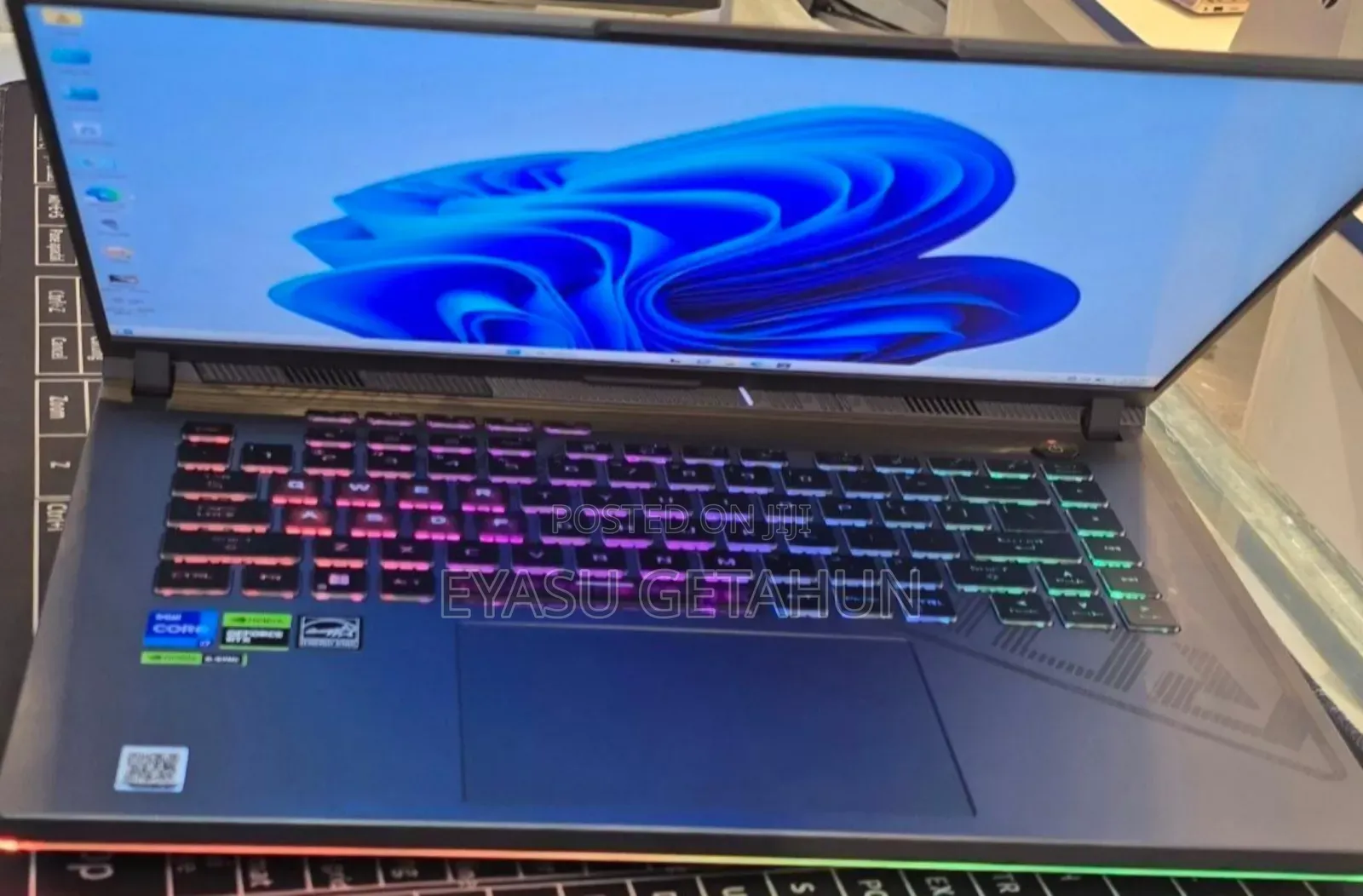 New Laptop Asus ROG Strix G15 16GB Intel Core I7 SSD 1T