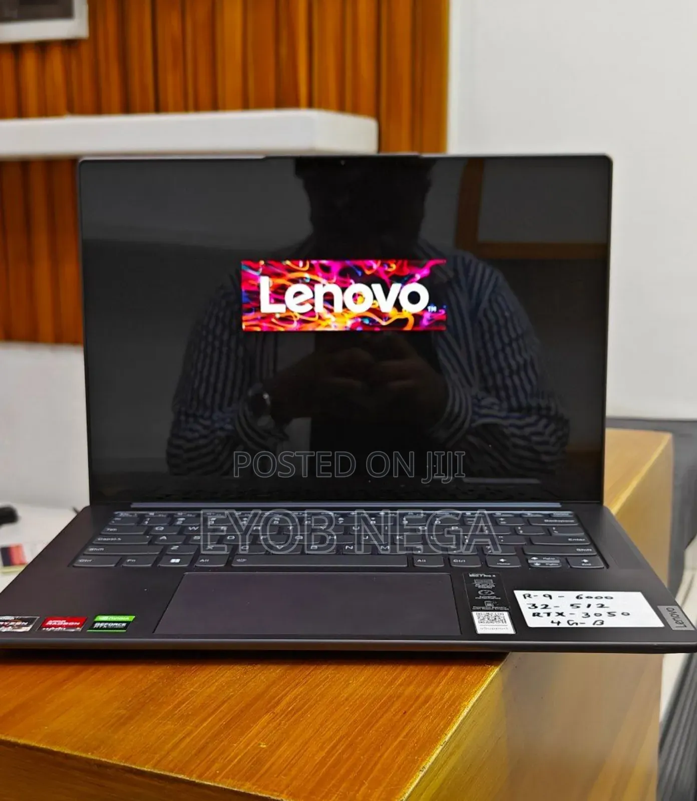New Laptop Lenovo 32GB AMD Ryzen 9 SSD 512GB