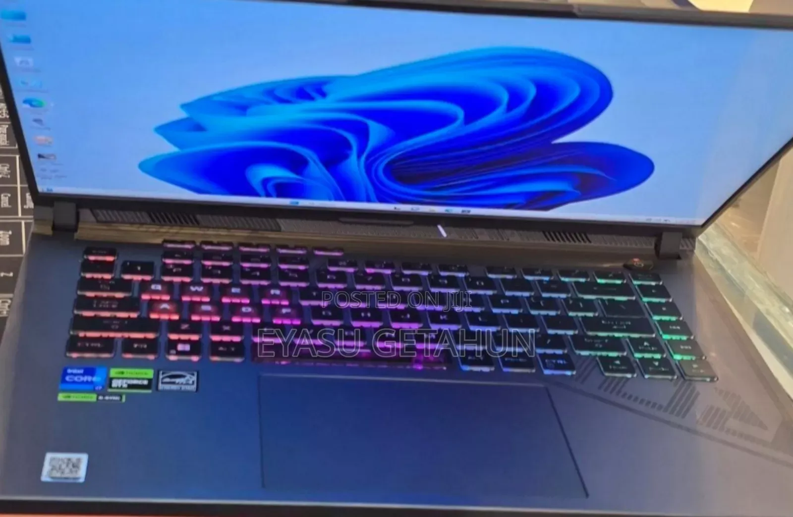 New Laptop Asus ROG Strix G15 16GB Intel Core I7 SSD 1T