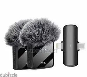 2-in-1 Wireless Lavalier Microphone F15-2