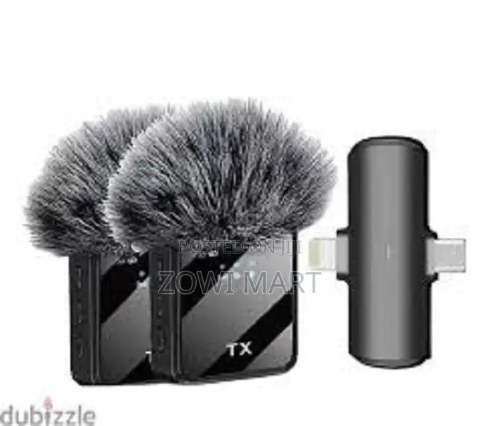 2-in-1 Wireless Lavalier Microphone F15-2