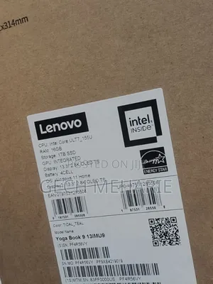 New Laptop Lenovo Yoga Book 9i 16GB Intel Core Ultra 7 SSD 1T