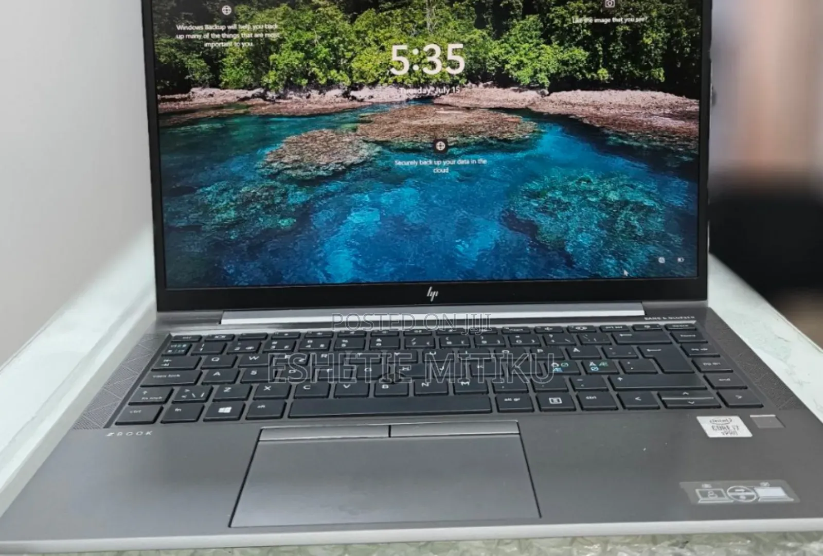 New Laptop HP Zbook Studio G7 32GB Intel Core I7 SSD 1T