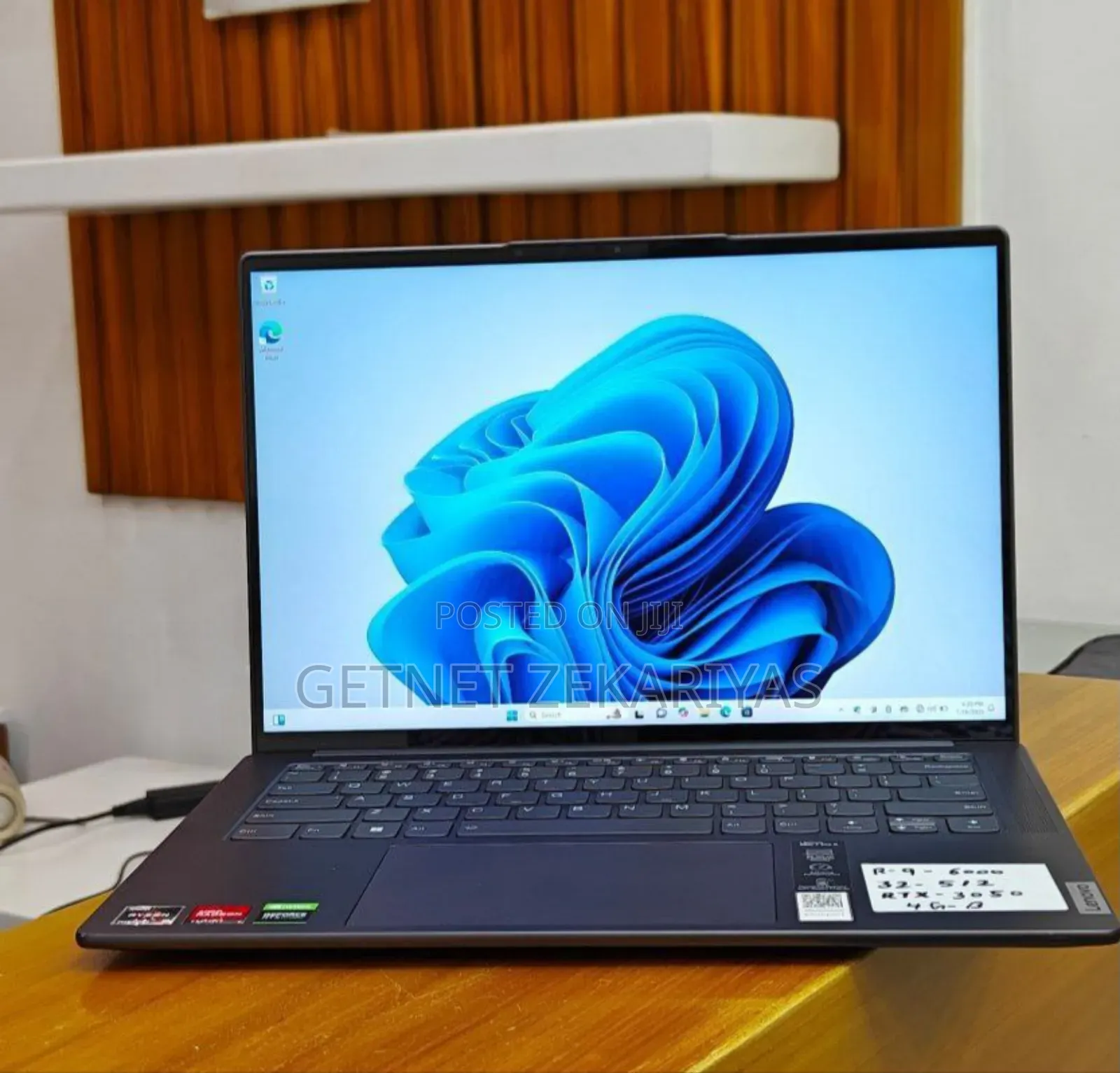 New Laptop Lenovo 32GB AMD Ryzen 9 SSD 512GB